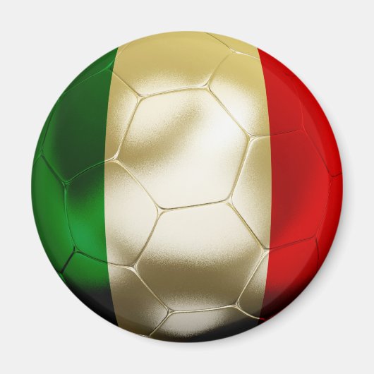 Italien Fußball Magnet (Vorne)