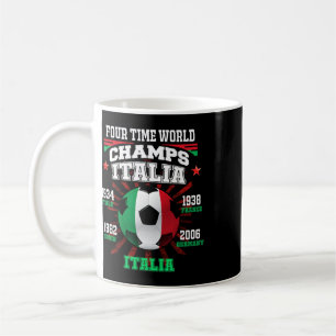 Italien Fußball Mit Cup Jahren Für Italia Fußball  Kaffeetasse