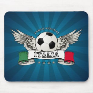 Italien-Fußball-Nationalmannschaft-Anhänger Mousepad