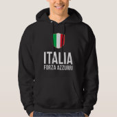 Italien Fußball-Shirt Hoodie (Vorderseite)