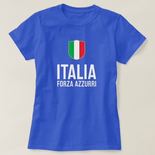 Italien Fußball-Shirt T-Shirt (Design vorne)