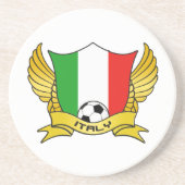 Italien Fußball-Untersetzer Untersetzer (Vorne)