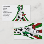 Italien, Fußballfußball-Trainer-Visitenkarten Visitenkarte (Vorne/Hinten)