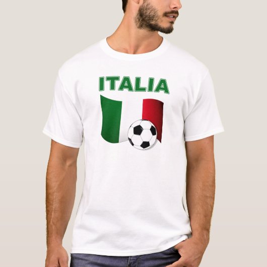 Italien-Fußballfußball-Weltmeisterschaft 2010 T-Shirt (Vorderseite)