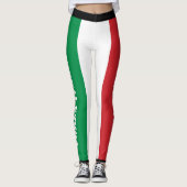 Italien Fußballmeisterschaft 2024 in Squadra Azzur Leggings (Vorderseite)