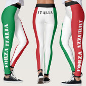 Italien Fußballmeisterschaft 2024 in Squadra Azzur Leggings