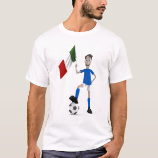 Italien-Fußballspieler T-Shirt