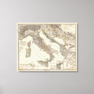 Italien, Gallia cisalpina, Sicilia, Sardinien Leinwanddruck