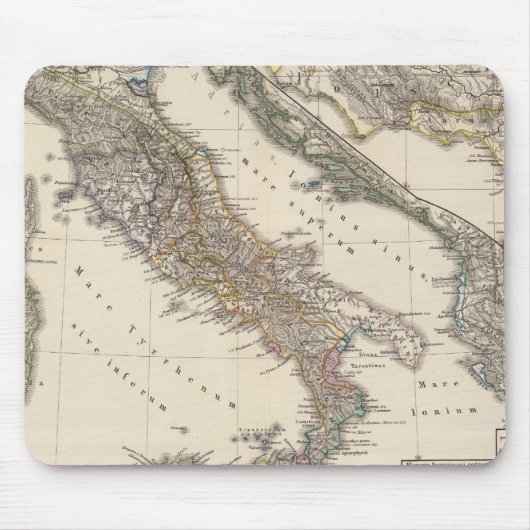 Italien, Gallia cisalpina, Sizilien, Sardinien Mousepad (Vorne)
