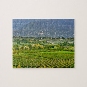 Italien, Gardasee. Die Ufer des Gardasees sind Puzzle