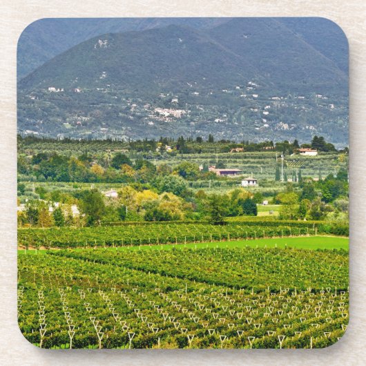 Italien, Gardasee. Die Ufer des Gardasees sind Untersetzer (Vorderseite)