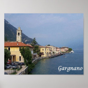 Italien - Gardasee - Gargnano - Poster