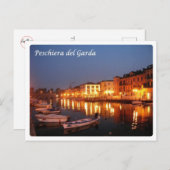 Italien - Gardasee - Peschiera del Garda - Postkarte (Vorne/Hinten)
