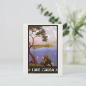 Italien Gardasee Postkarte (Stehend Vorderseite)