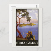Italien Gardasee Postkarte (Vorne/Hinten)