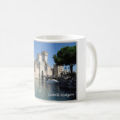 Italien - Gardasee - Sirmione - Castello Scaligero Kaffeetasse (VorderseiteRechts)