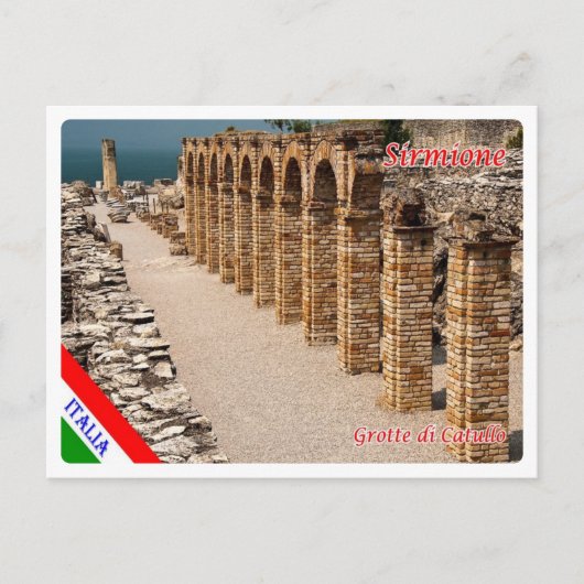 Italien - Gardasee - Sirmione - Postkarte (Vorderseite)