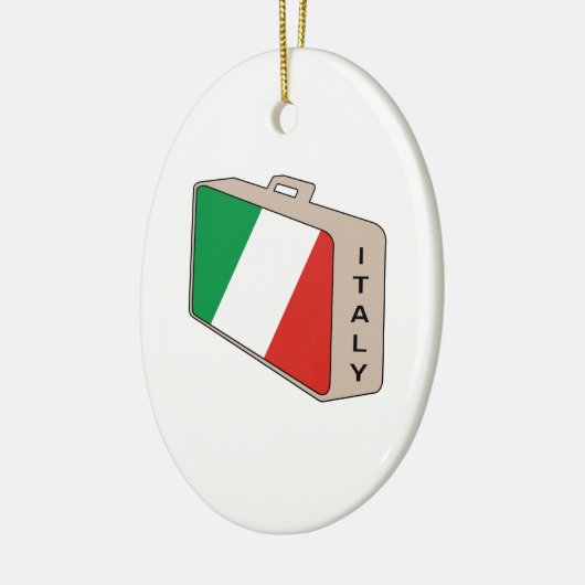 Italien Gepäck Keramikornament (Links)