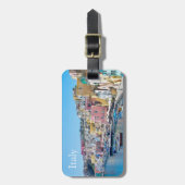 Italien Gepäckanhänger (Vorderseite vertikal)