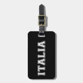 Italien Gepäckanhänger (Vorderseite vertikal)