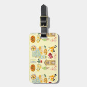 Italien Gepäckanhänger (Vorderseite vertikal)