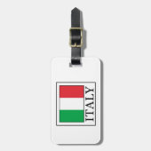 Italien Gepäckanhänger (Vorderseite vertikal)