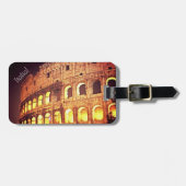 Italien-Gepäckanhänger - Rom Gepäckanhänger (Vorderseite horizontal)