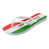 Italien Geschenk für Italienische Liebhaber, itali Badesandalen (Schrägansicht)