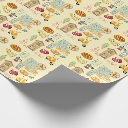 Italien Geschenkpapier (Ecke)