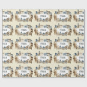 Italien Geschenkpapier (Flach)