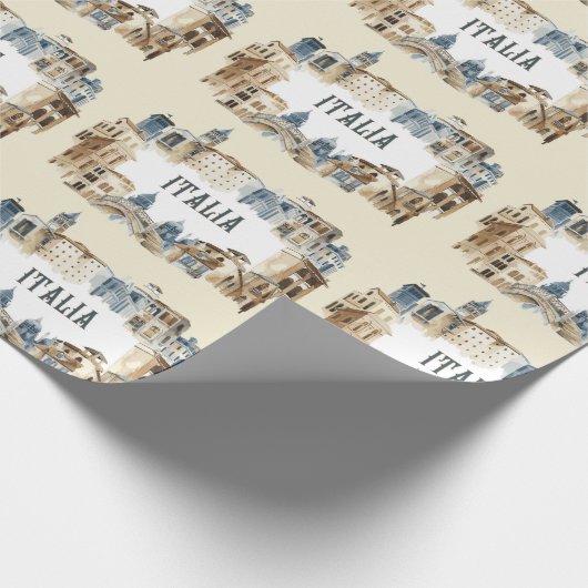 Italien Geschenkpapier (Ecke)