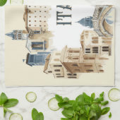 Italien Geschirrtuch (Gefaltet)