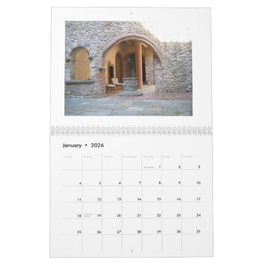 Italien-Geschmack und Reise 2009 Kalender (Jan 2026)