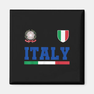 Italien Gift Flag Italien Vintag Italiano Italien Magnet