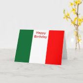 Italien glücklicher Geburtstag Karte (Gelbe Blume)