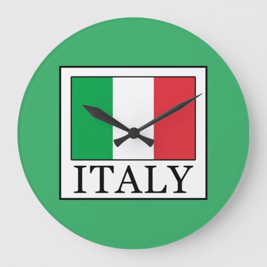 Italien Große Wanduhr (Vorderseite)