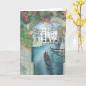 "ITALIEN" Gruß-Karte Karte (Gelbe Blume)