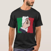 Italien Handgesten T-Shirt (Vorderseite)