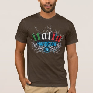 Italien-hardcore Tricolore T - Shirt