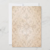 Italien | Hochzeit im Wasserfarbenwasser des Kanal Einladung (Rückseite)