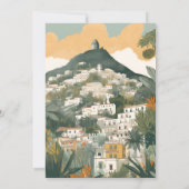 Italien Hochzeit in Urlaubsort Capri Save The Date (Rückseite)