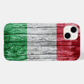 Italien - Holzflagge Case-Mate iPhone Hülle (Rückseite (Horizontal))