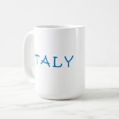 Italien, I Liebe Italien Kaffeetasse (Vorderseite Links)