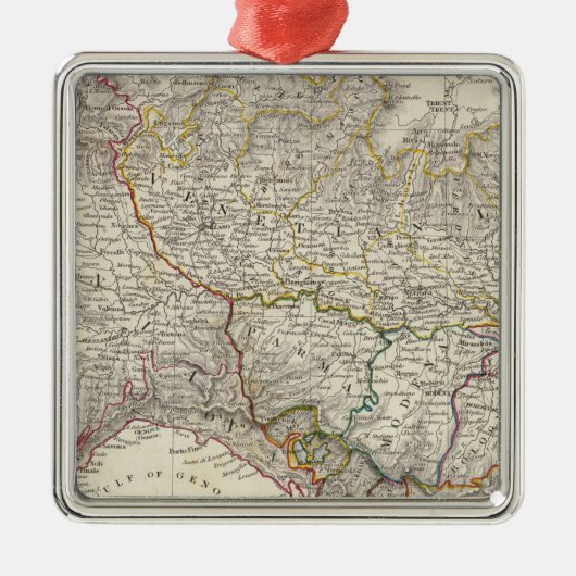 Italien I Silbernes Ornament (Vorne)