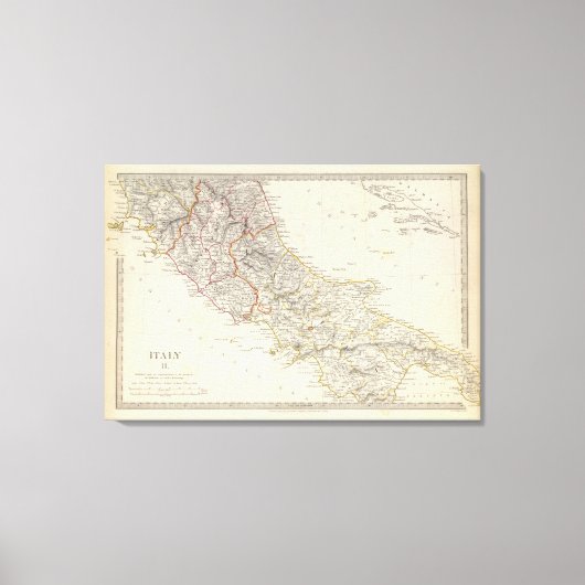 Italien II Leinwanddruck (Vorderseite)