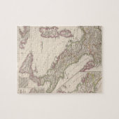 Italien im Rahmen der Lombardei Puzzle (Horizontal)