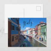 Italien im Sommer Postkarte (Vorne/Hinten)
