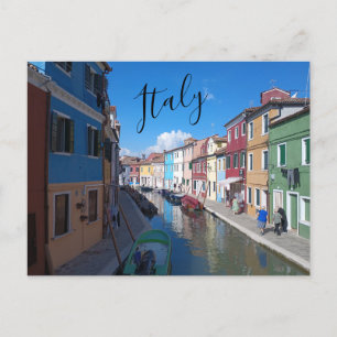 Italien im Sommer Postkarte