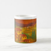 Italien, in Chianti, Hilltown Kaffeetasse (Mittel)