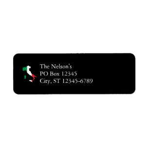 Italien in Flaggenfarben